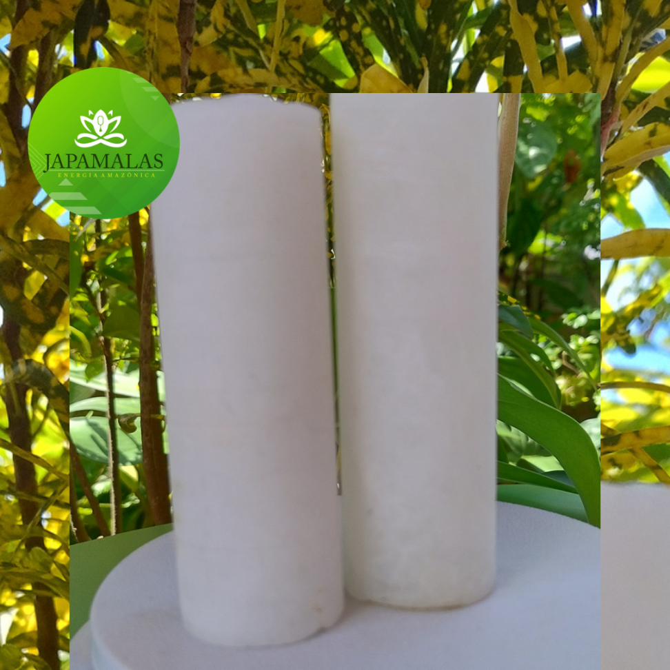 Cilindros de Quartzo Leitoso Natural – Testemunho de Sondagem Exclusivo (656g) - #4