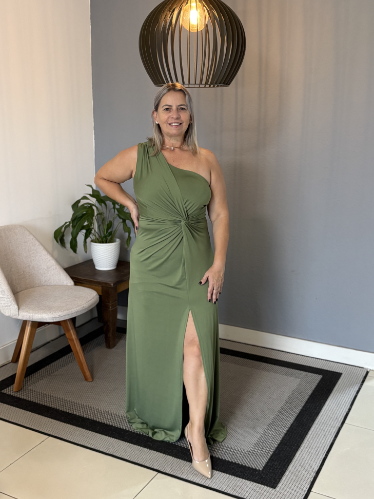 Vestido Ana - Um ombro só - #4