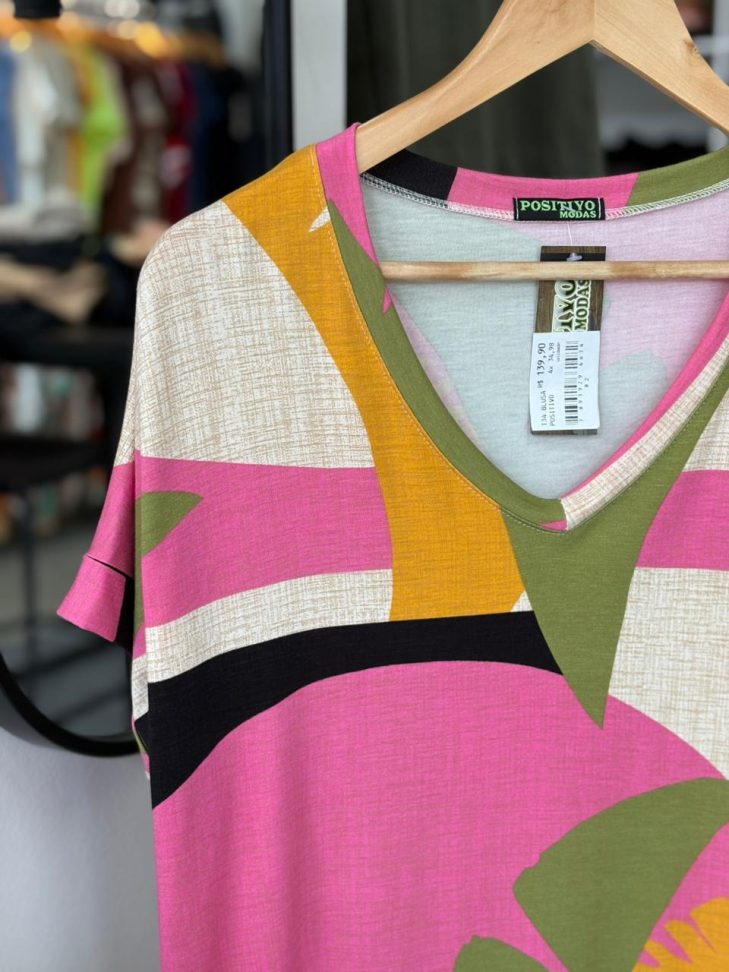 Blusa estampada - Plus - #2