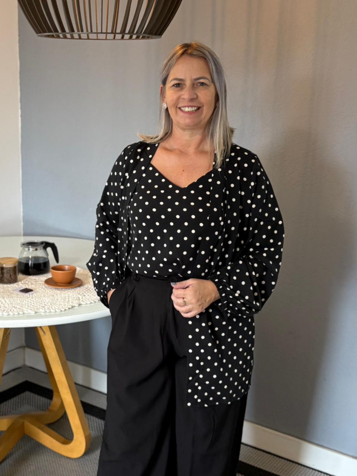 Conjunto Cardigan e Blusa - #3