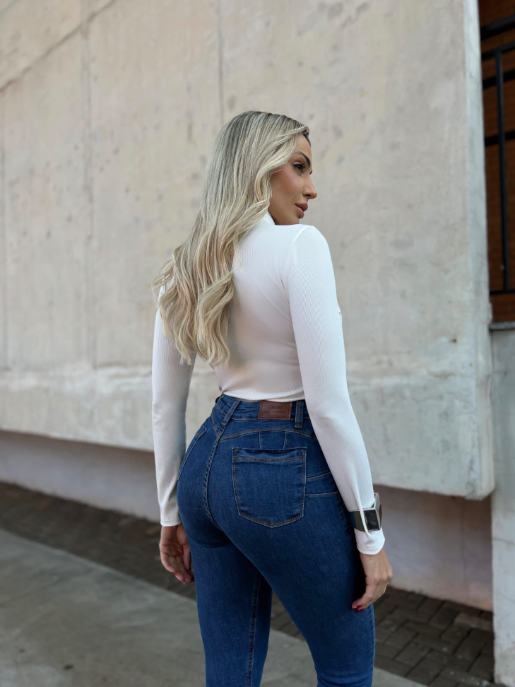 Calça chapa barriga jeans - #3