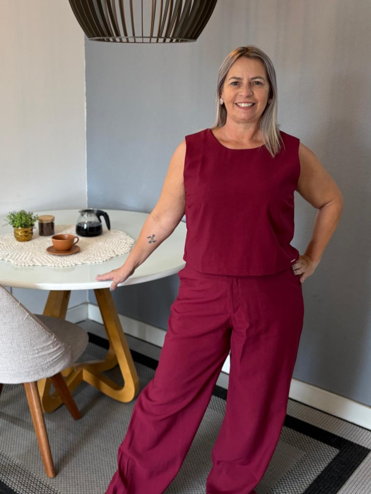 Calça Topázio Lisa - #4