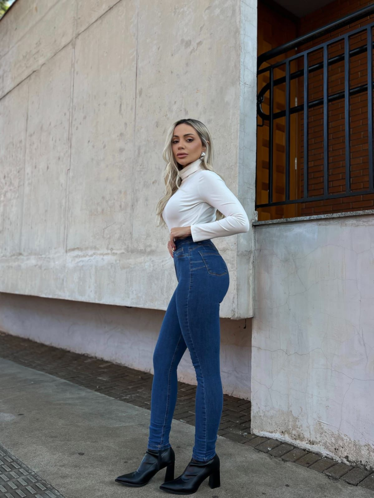 Calça chapa barriga jeans - #2