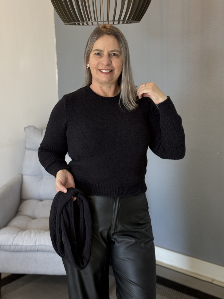 Blusa gola avulsa
