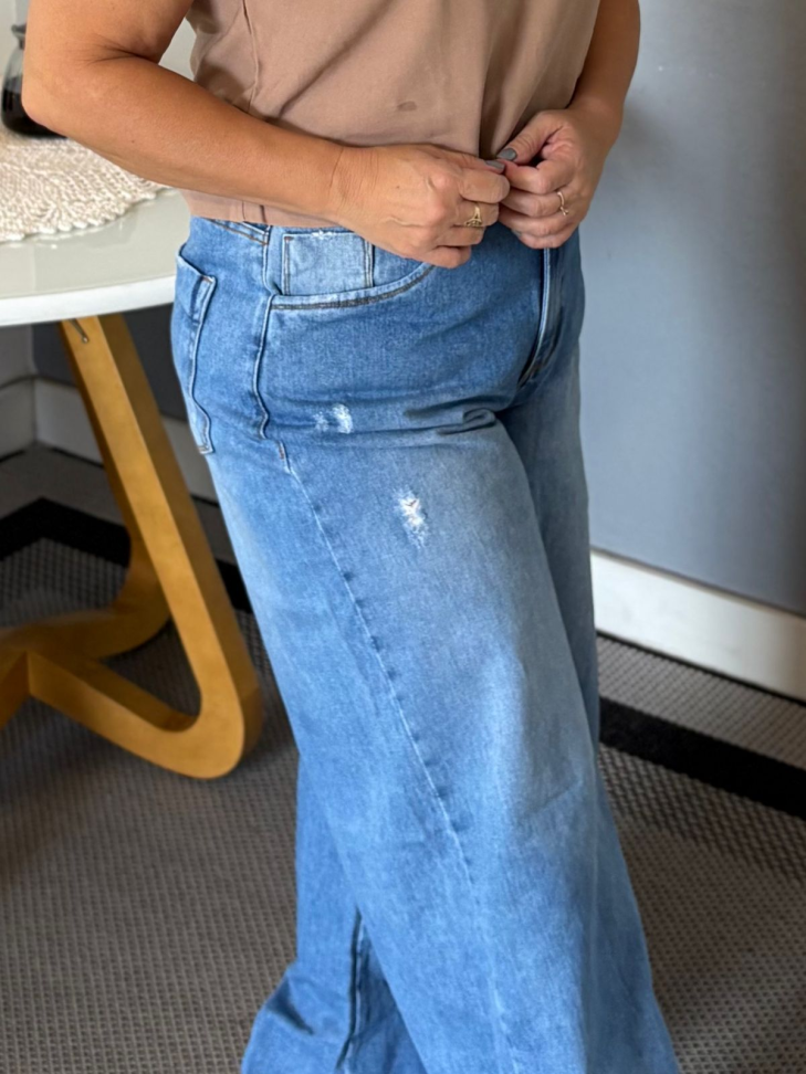 Pantalona Jeans Natural - #2