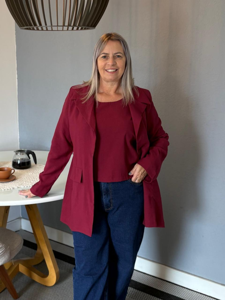 Blazer Alongado Over - #4