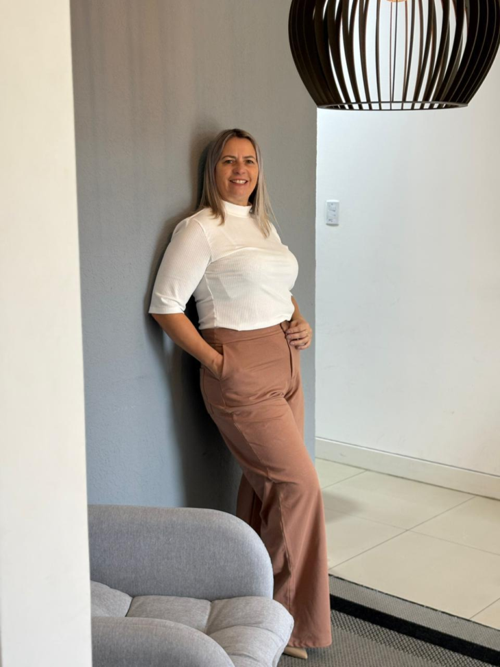 Blusa Canelada gola rolê - #3