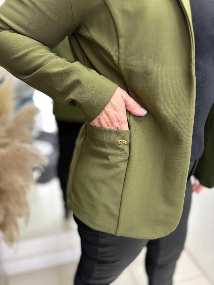 Blazer bodyfit com bolso - #5