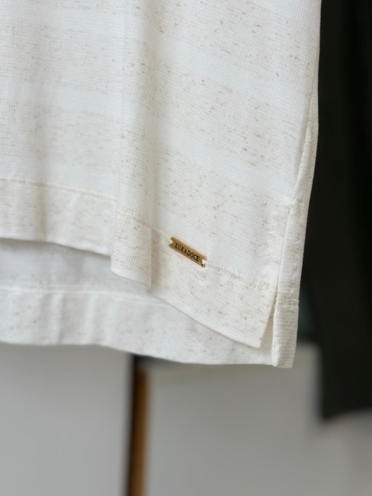 Blusa Xuca, decote V - #4