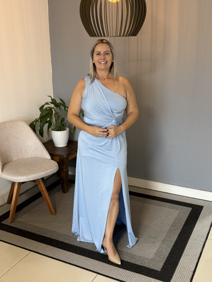 Vestido Ana - Um ombro só
