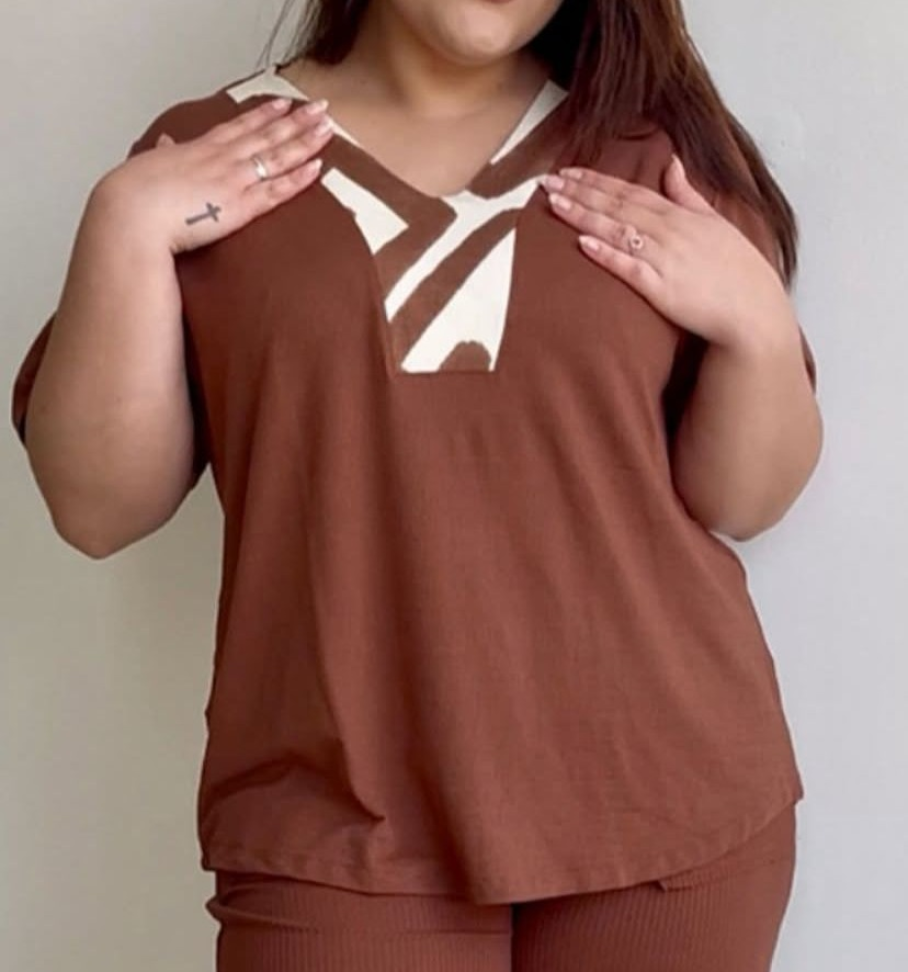 Blusa viscose V - #4