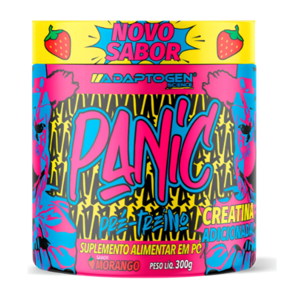 Pré-treino Panic (300g) - Adaptogen - #8