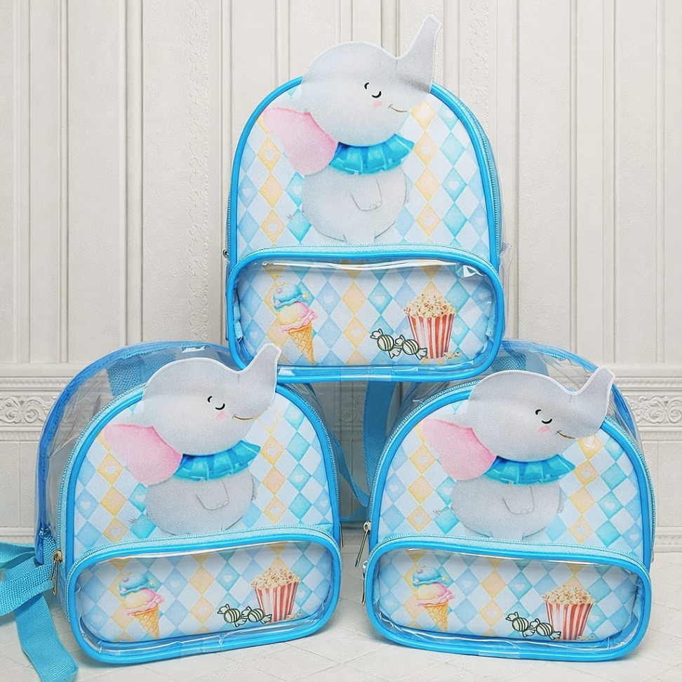 ★ Mochila 3D - Plástico Cristal / Fosco -Tamanho (P) - #4