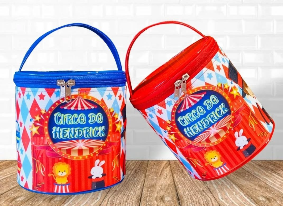 ★Bolsa cilindro - Tamanho 17x17x14 - #1