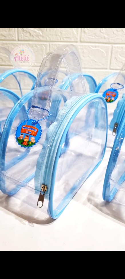 ★Bolsa meia lua neon - Tamanho: (17x22) - #8