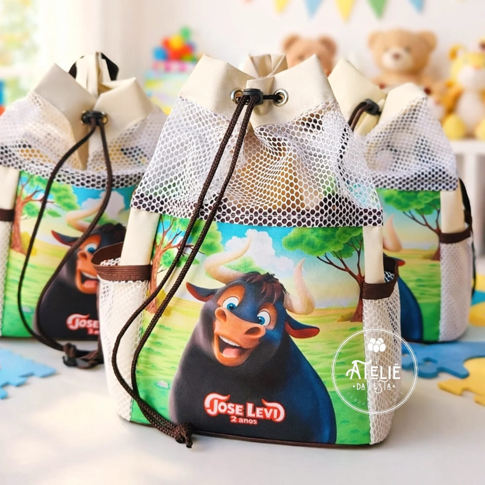 ★Mochila saco com telinha - Tamanho 20x20x33 - #6