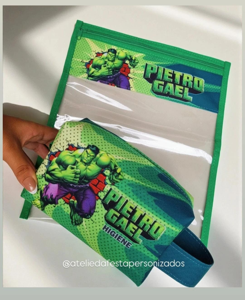 ★Kit creche 2 peças (saquinho 25x30 - Box G box G 20x11) - #2