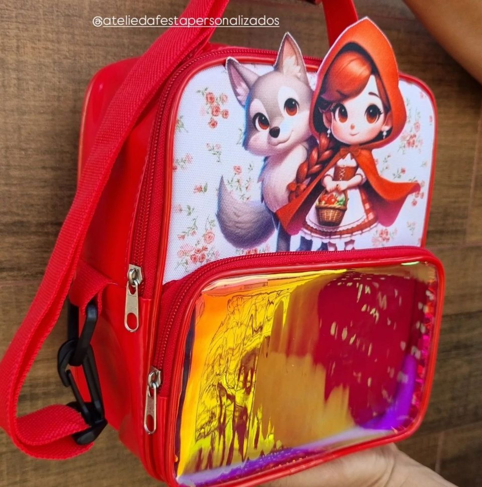 ★Bolsa de mão e ombro 3D - Tamanho: (19x22x10) - #2