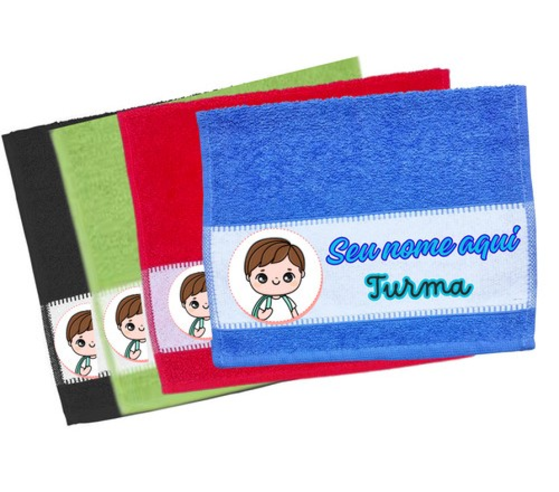 ★Kit com 4 toalhas- Tamanho padrão de 50x30 - #2