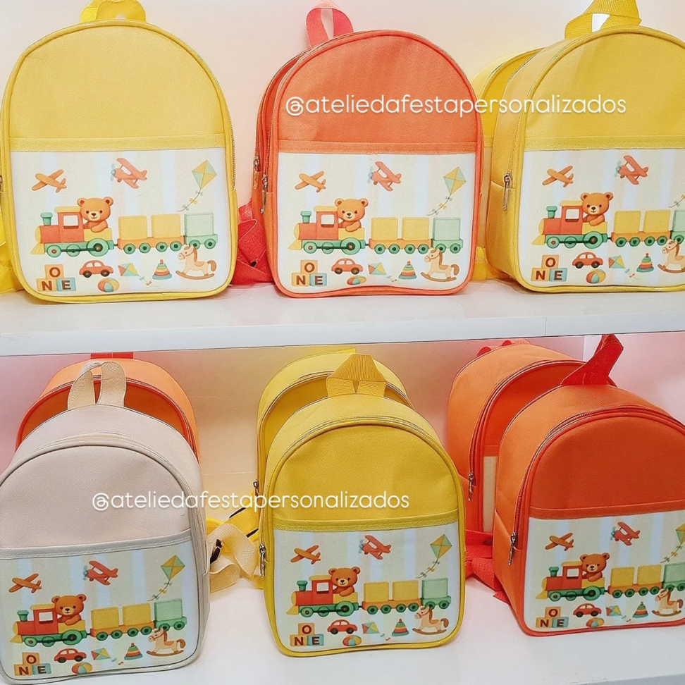 ★Mochila com bolso frontal - Tamanho (M) - #4