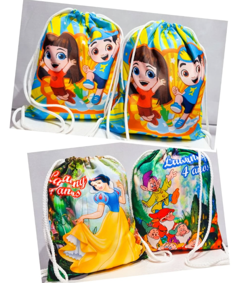 ★Sacolinha de cordão- Tamanho 30x25 - #7