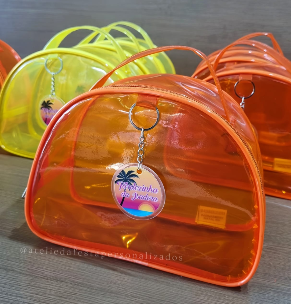 ★Bolsa meia lua neon - Tamanho: (17x22) - #5