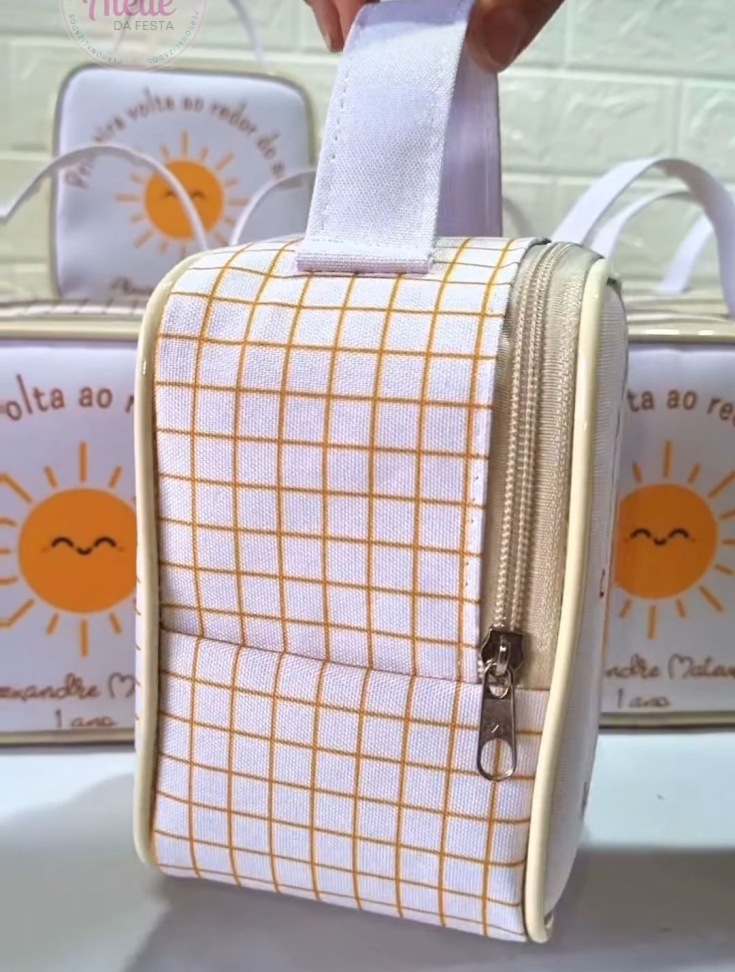 ★Bolsa Quadrada toda personalizada- Tamanho: (16x16) - #4