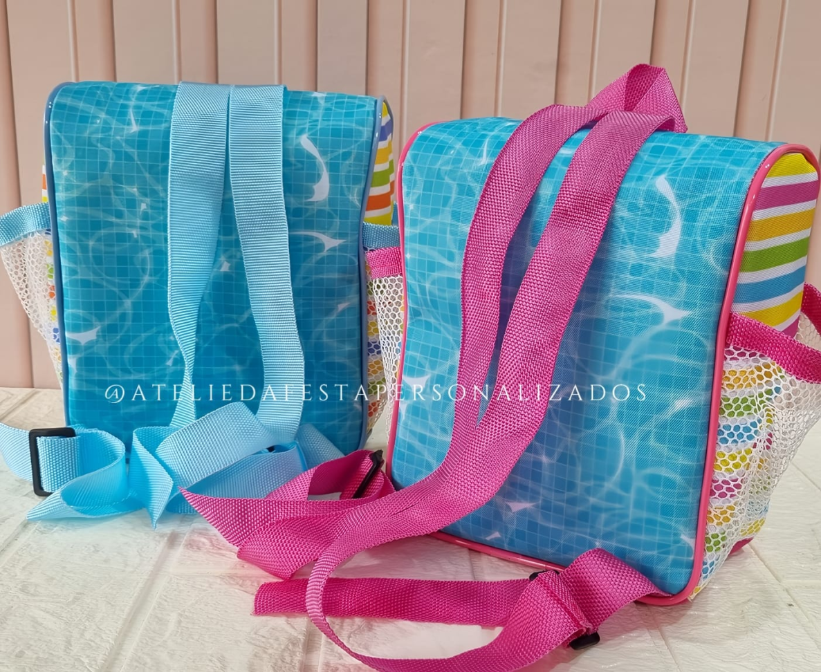 ★Mochila Nylon toda personalizada - Tamanho (M) - #7