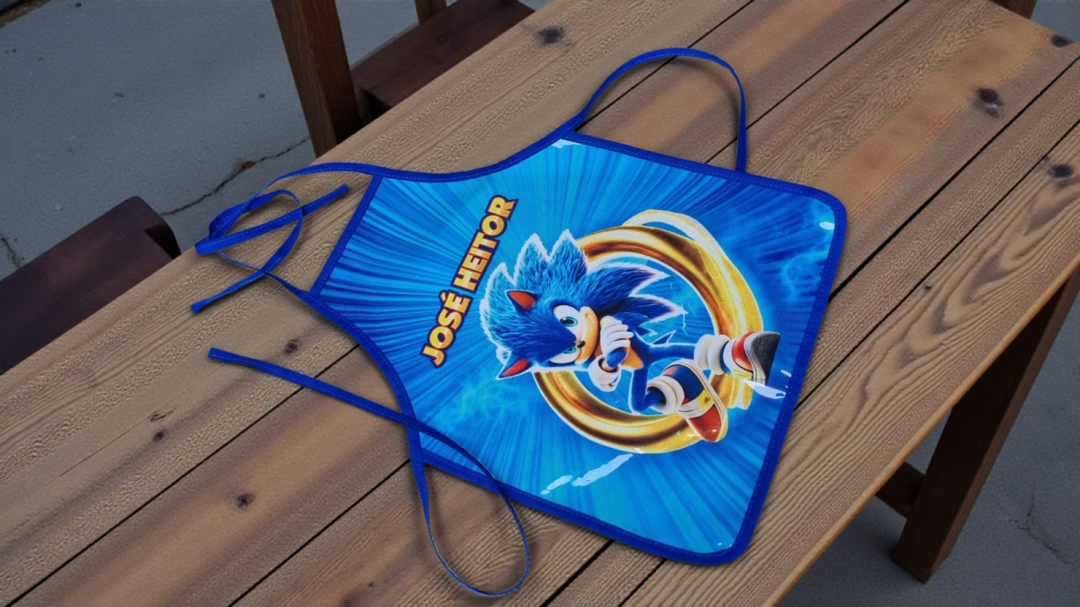 ★Avental - Tamanho proporcional a idade - #4