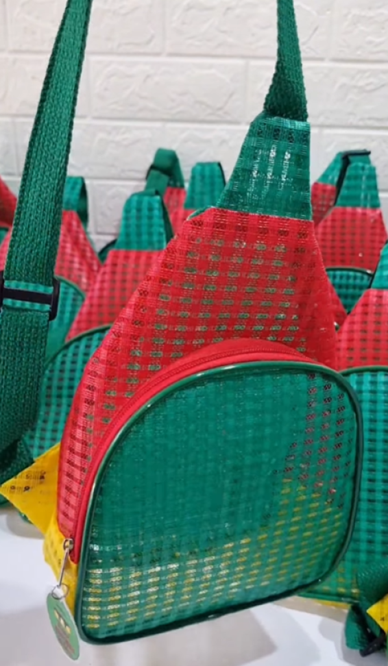 ★Bolsa transversal treliça -Tamanho 25x17 - #3