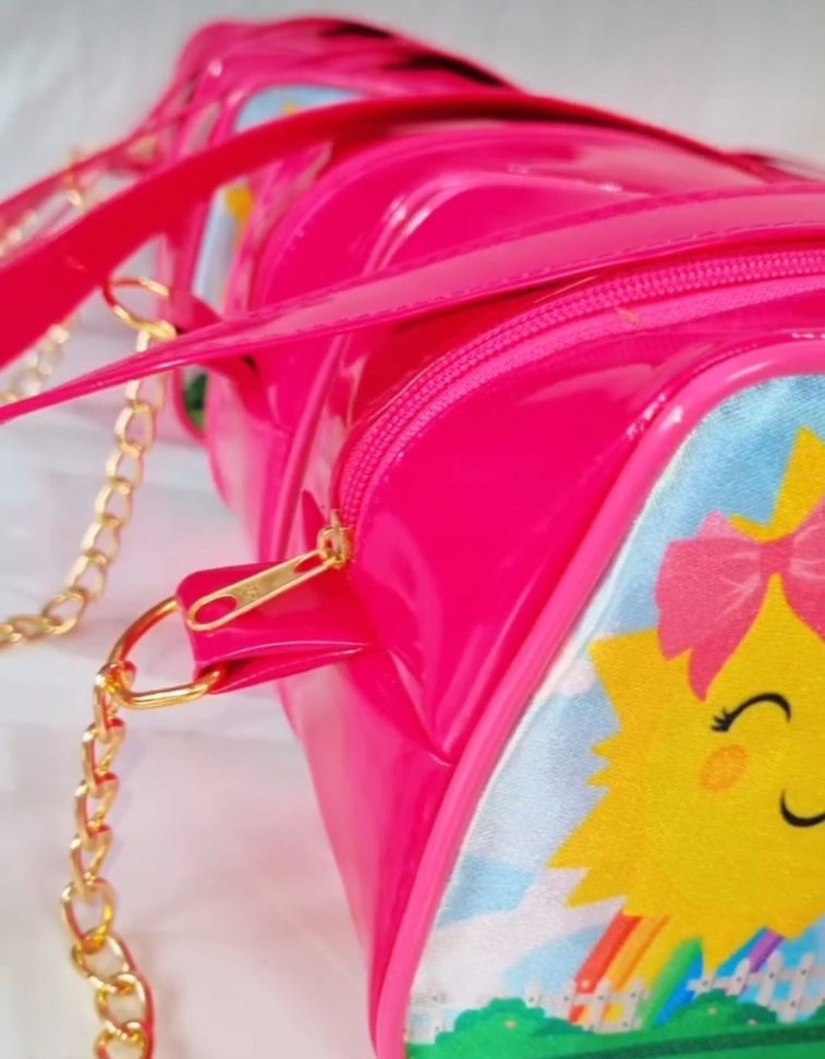 ★Bolsa maletinha luxo + correntinha - Tamanho: (20x15) - #1