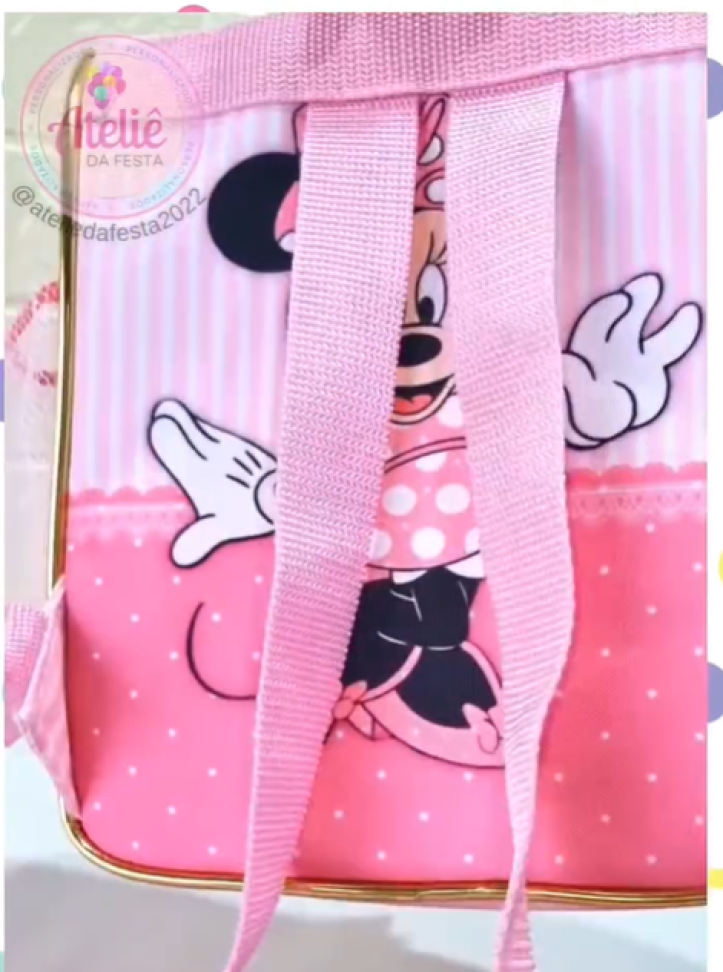 ★Mochila com dourado - Tamanho Padrão (M) - #5