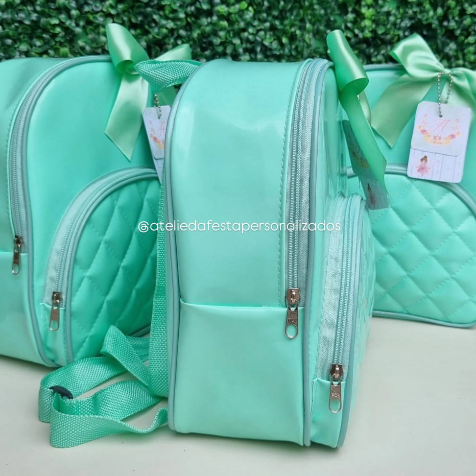 Mochila Verniz Luxo - Tam 24x27x10 (Laço de cetim incluso) - #8