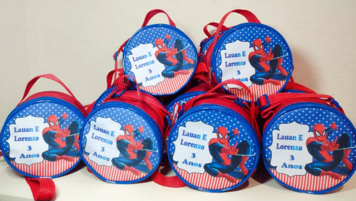 ★Bolsa redonda com alça de ombro - tamanho 16x16x10 - #1