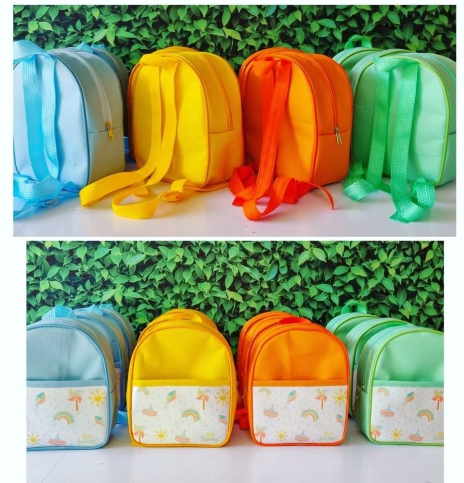 ★Mochila com bolso frontal - Tamanho (M) - #2