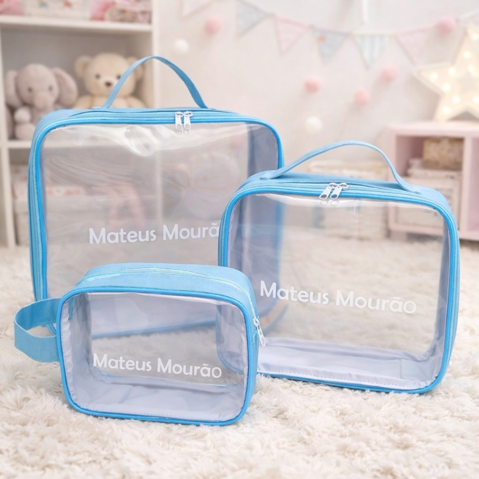 ★Kit Malinhas de Nylon com nome aplicado (P, M e G) - #3