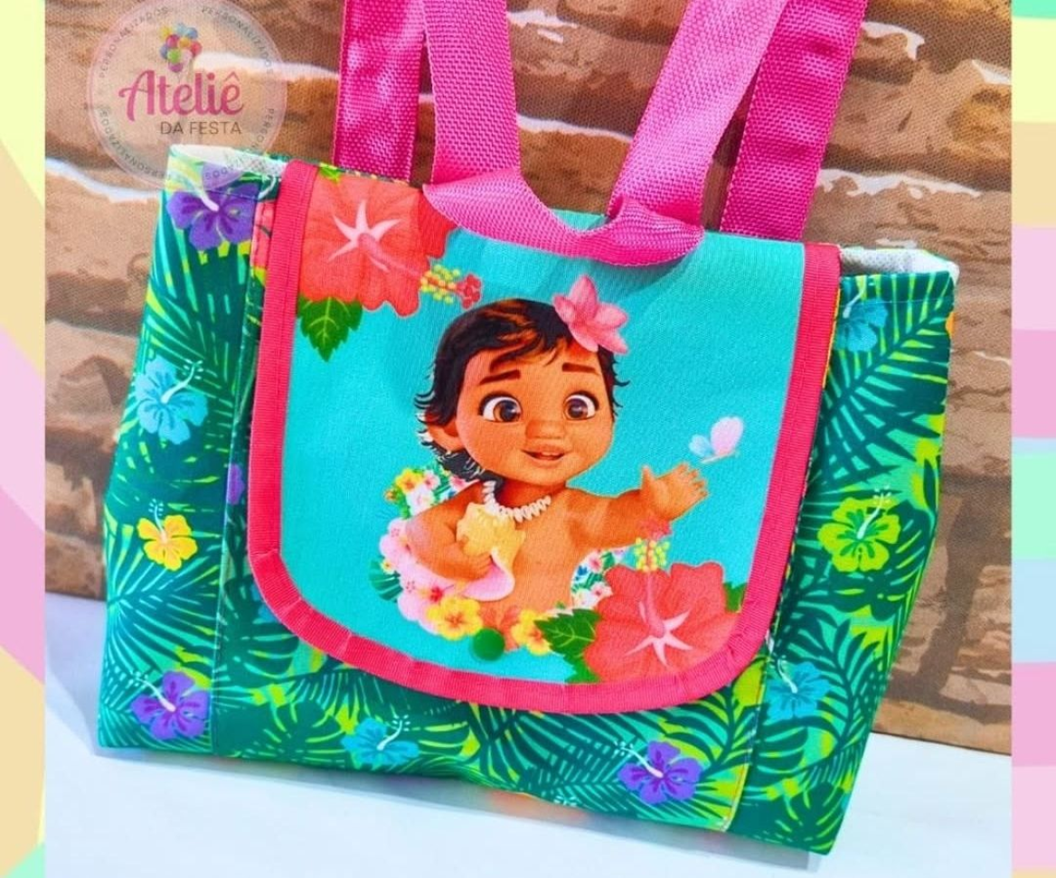 ★Mochila Nylon toda personalizada Tamanho 23x28 (M) - #1