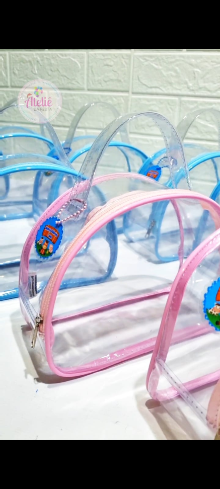 ★Bolsa meia lua neon - Tamanho: (17x22) - #7