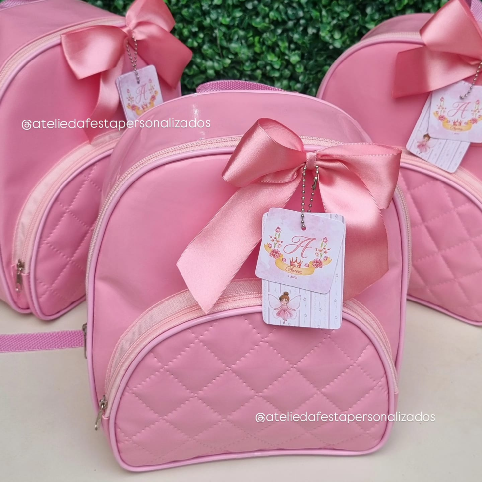 Mochila Verniz Luxo - Tam 24x27x10 (Laço de cetim incluso) - #2