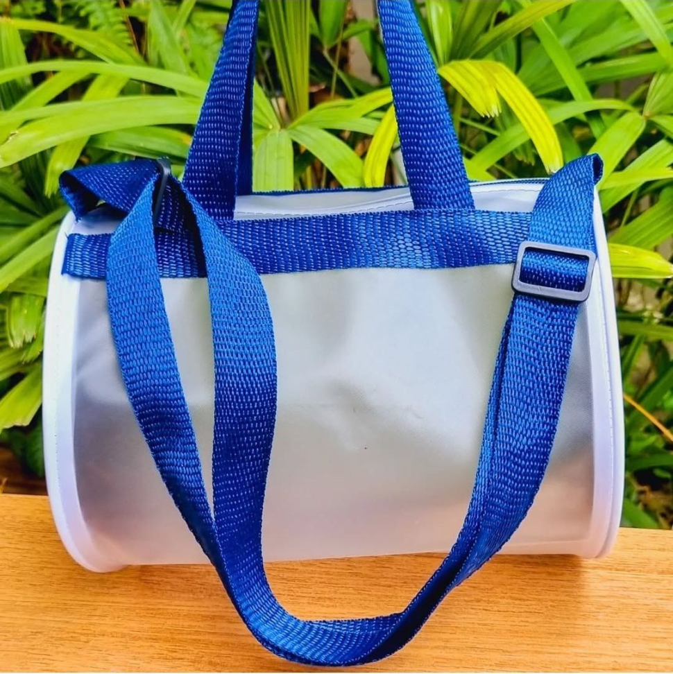 ★Bolsa Baú redonda- Tamanho:(18x18x18) - #1