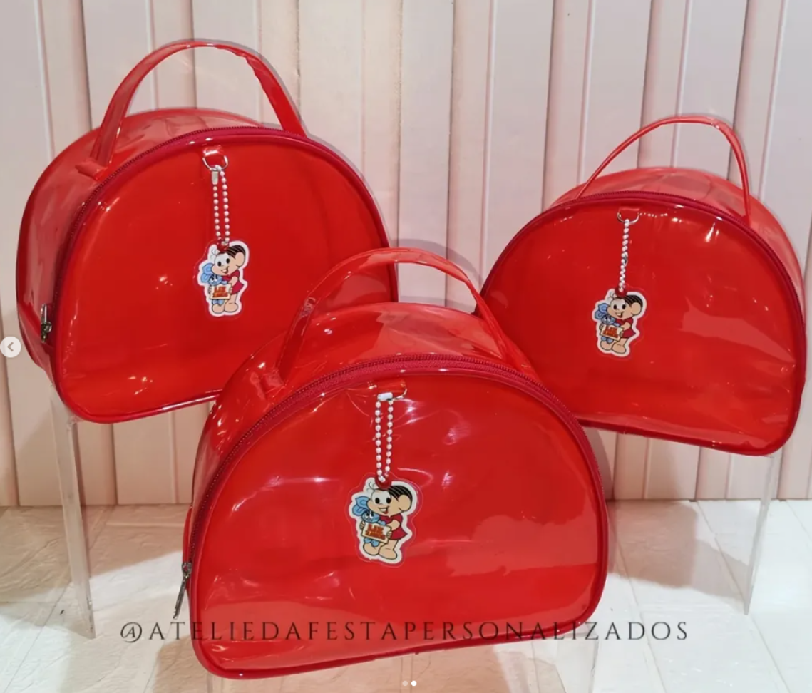 ★Bolsa meia lua neon - Tamanho: (17x22) - #4