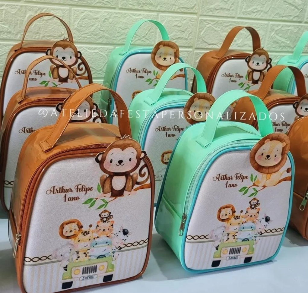 ★Bolsa de mão com aplicação 3D - Tamanho: (17x20x10) - #8