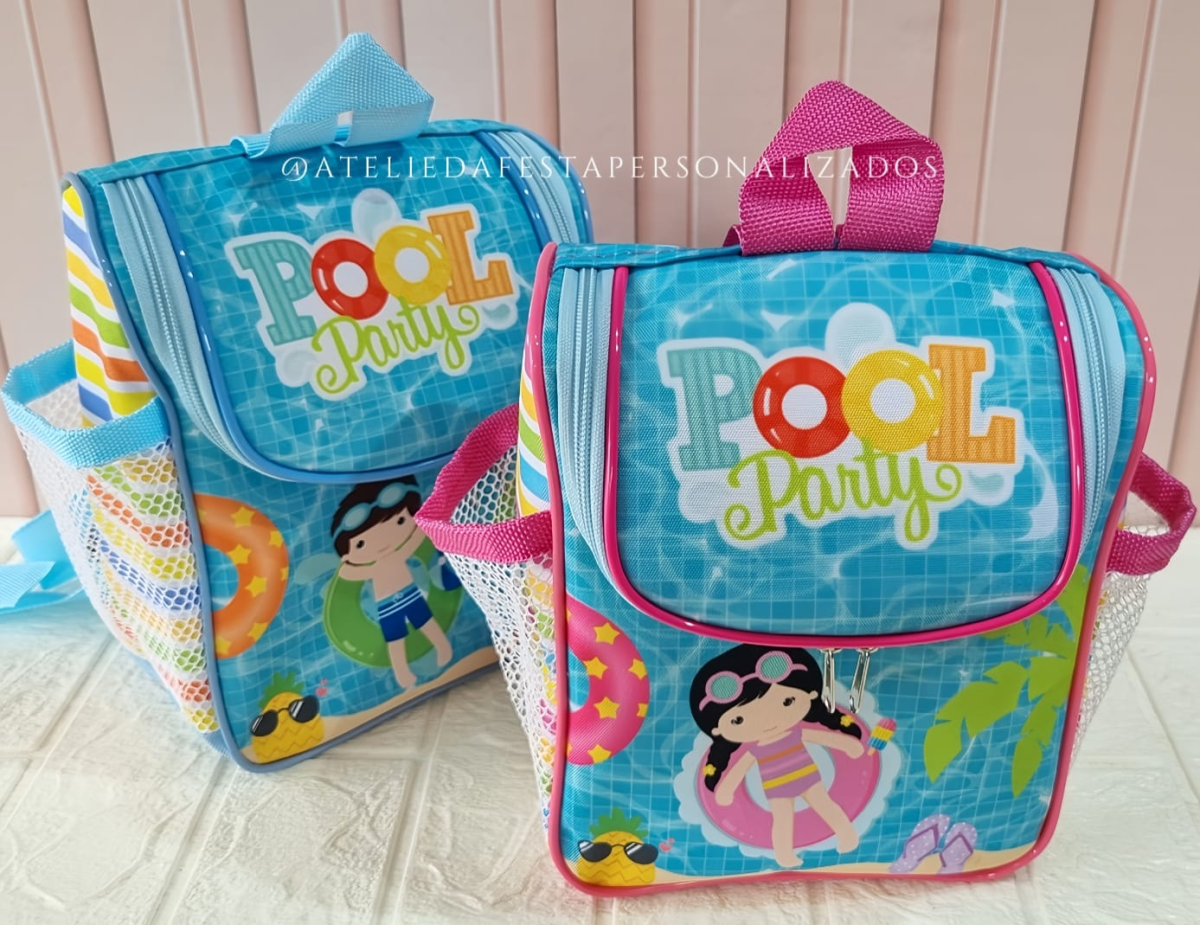 ★Mochila Nylon toda personalizada - Tamanho (M) - #6