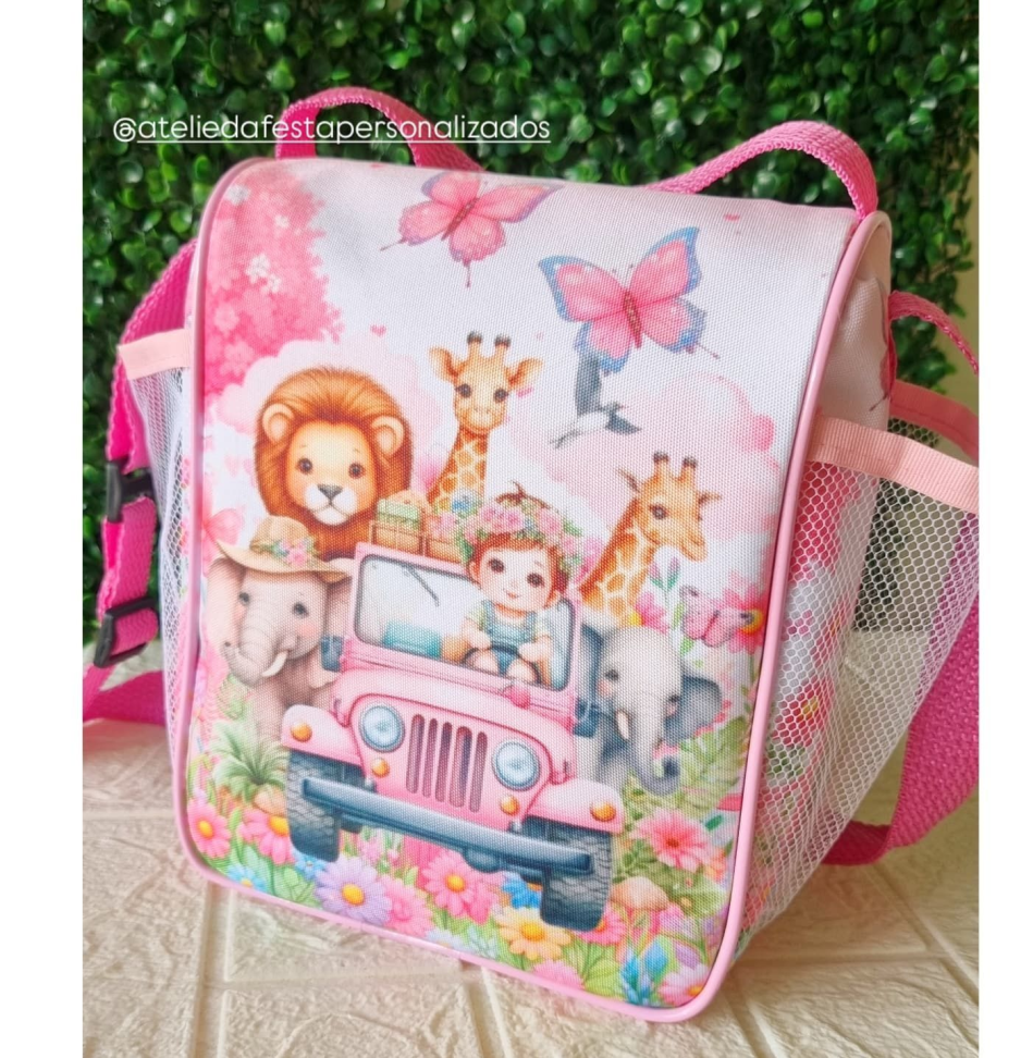 ★Mochila Nylon toda personalizada - Tamanho (M) - #5