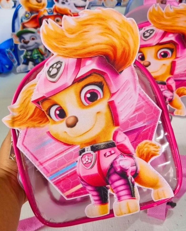 ★Mochila 3D -Plástico Cristal / Fosco - Tamanho (P) - #2