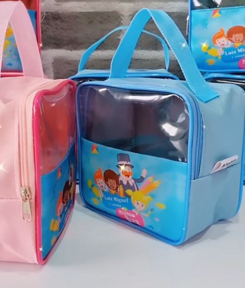 ★Bolsa de mão estilo maletinha - Tamanho 17x18 - #1