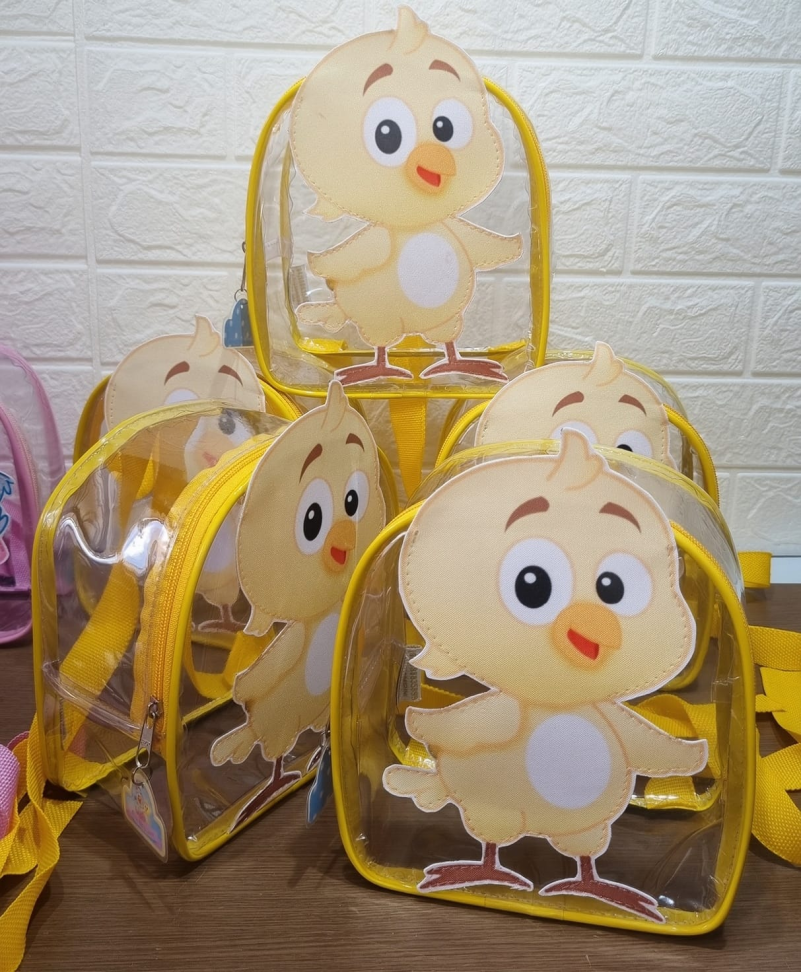 ★Mochila 3D -Plástico Cristal / Fosco - Tamanho (P) - #8