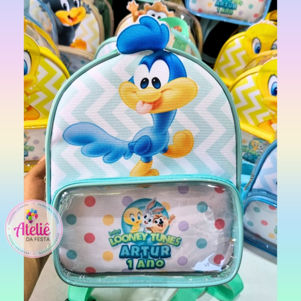 ★ Mochila 3D - Plástico Cristal / Fosco -Tamanho (M) - #2