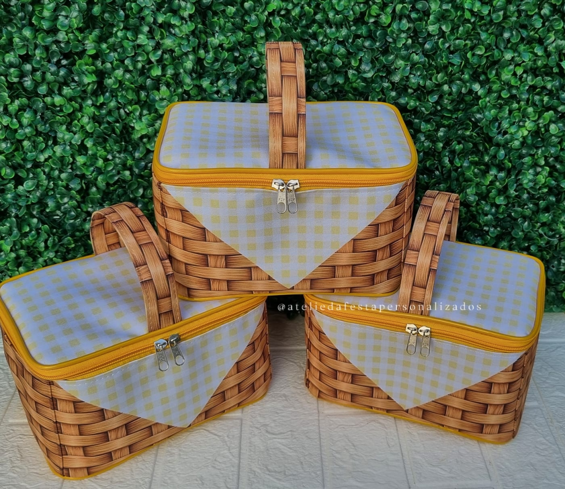 ★Bolsa cesta simples- Tamanho:(15x22) - #5