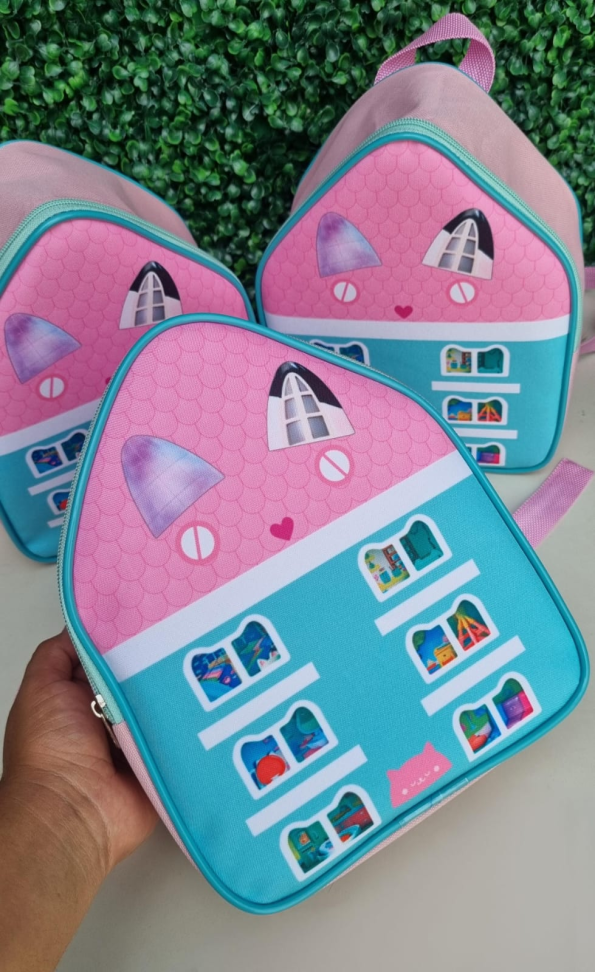 ★Mochila/Bolsa Casinha Tamanho (M) - #3